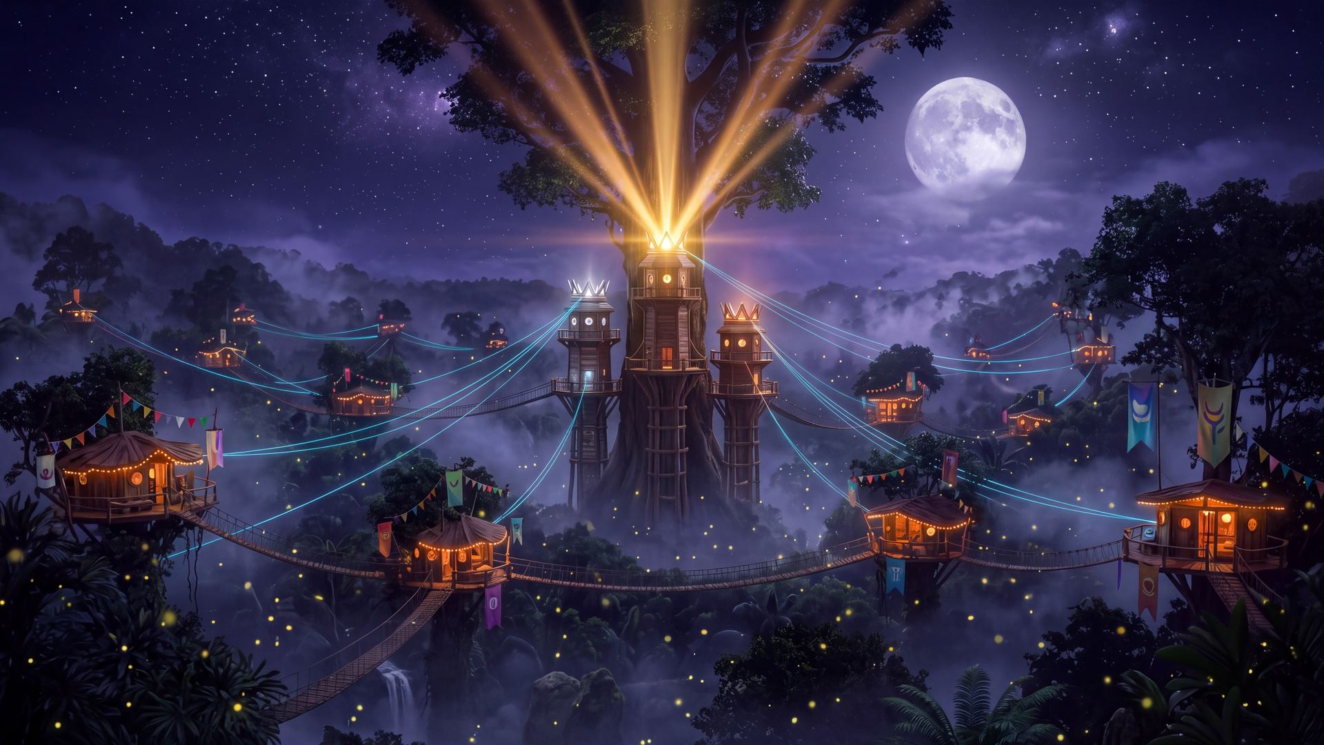 Screenshot von eFunkeys Worlds