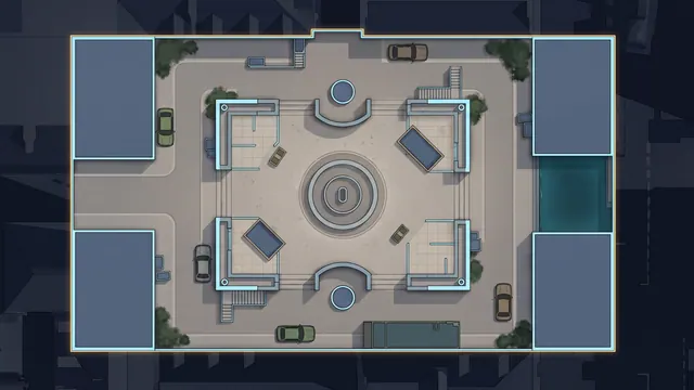 Nachzeichnung: eMonkeys · Kartengrundriss © Activision Publishing, Inc. · gamerant.com Kartenvorschau: Cafe
