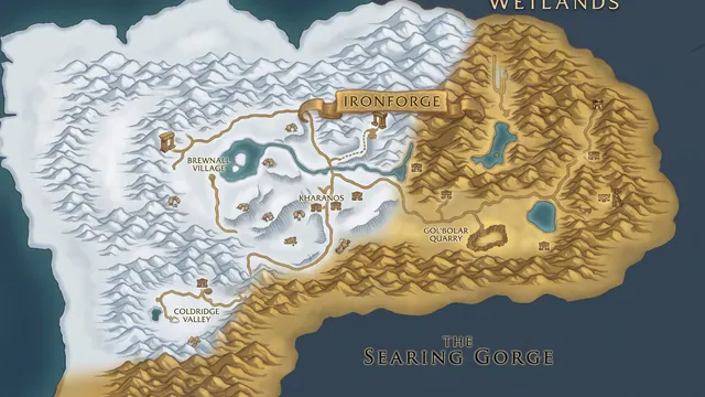 Kartenvorschau: Dun Morogh