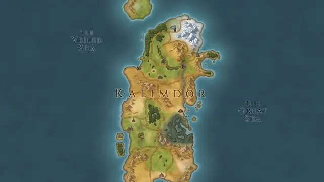Kartenvorschau: Kalimdor
