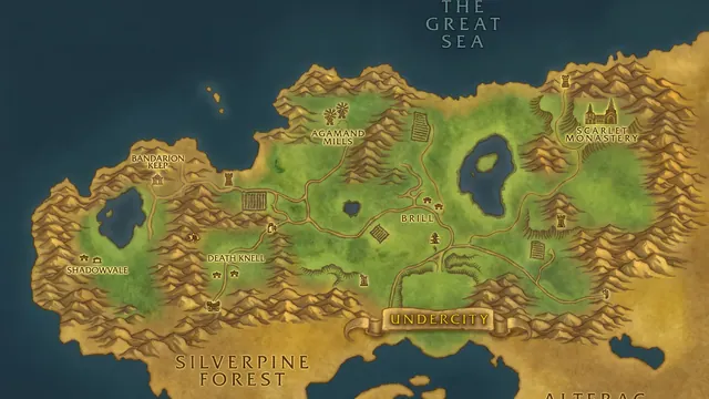 Kartenvorschau: Tirisfal